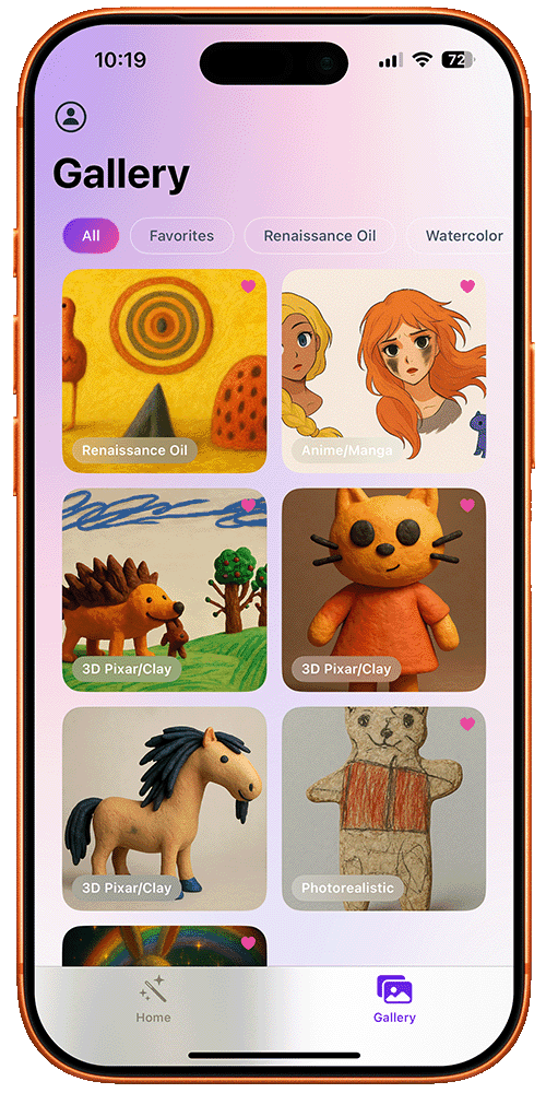 Doodle Genie app - Gallery